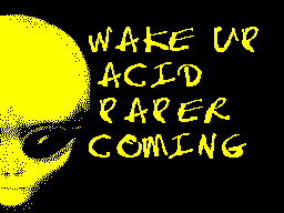 Acid Paper #04 - Газета для ZX Spectrum