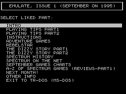 <b>Part 10</b> - A-Z Of Spectrum games reviews.