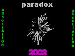 <b>PARADOX 2oo2 results</b> - Результаты прошедшего фестиваля.