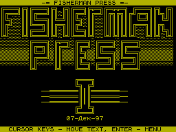 Fisherman Press #01