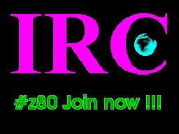 #Z80 #01