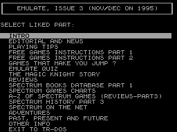 <b>Part 8</b> - Spectrum books database (part 1).