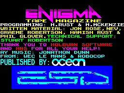 Enigma Tape Magazine #01
