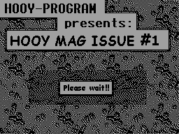 Hooy Mag #01