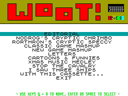 Woot! #00 — Журнал для ZX Spectrum