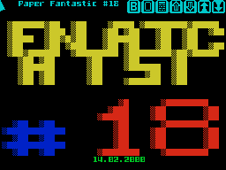 Fantastic #18 — Газета для ZX Spectrum