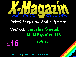 X-Magazine #16 — Журнал для ZX Spectrum