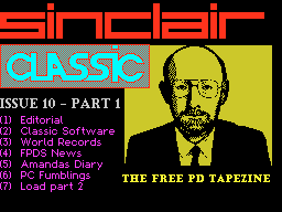 Sinclair Classic #10 — Газета для ZX Spectrum