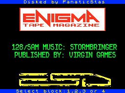 Enigma Tape Magazine #02 — Журнал для ZX Spectrum
