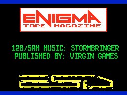 Enigma Tape Magazine #08 — Журнал для ZX Spectrum