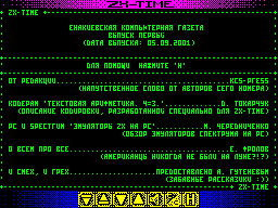 ZX Time #01